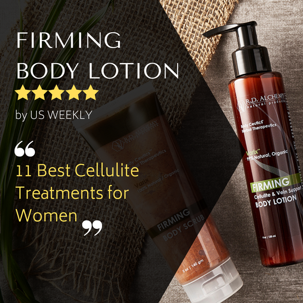 Firming Body Lotion - CELLULITE & VEIN Lotion – RD Alchemy Natural Products