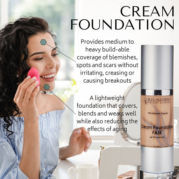 Cream Foundation – A'del Natural Cosmetics