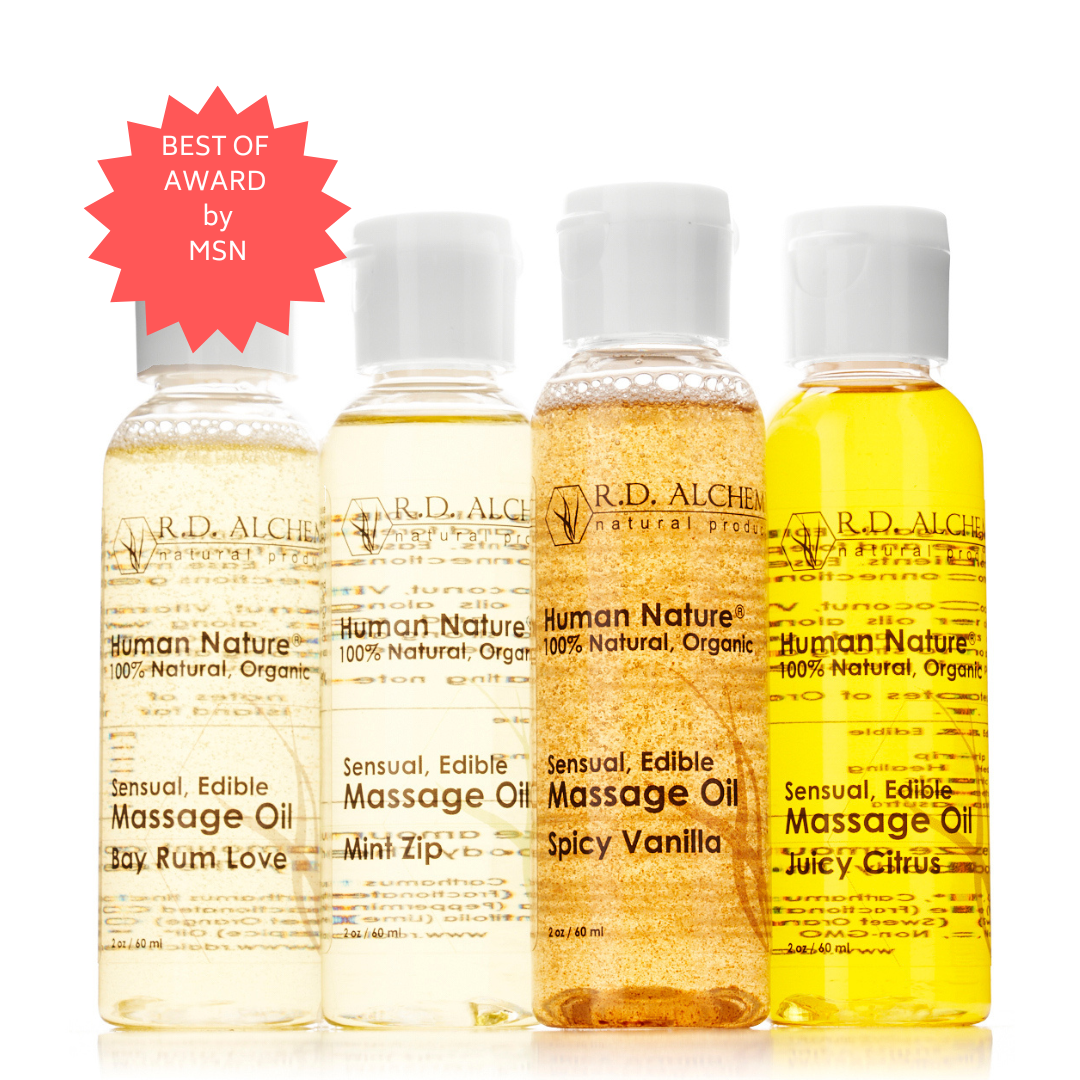 Aphrodisiac Massage oil - organic certified